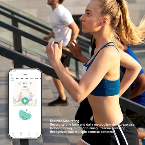 Smart Ring Health Tracker - IPX8 Waterproof 20mah Approx. 7 Days