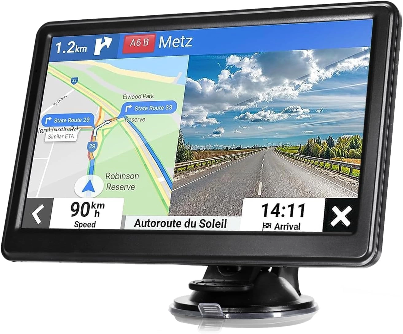 MRSXWPY Car GPS Navigator - 7 inch