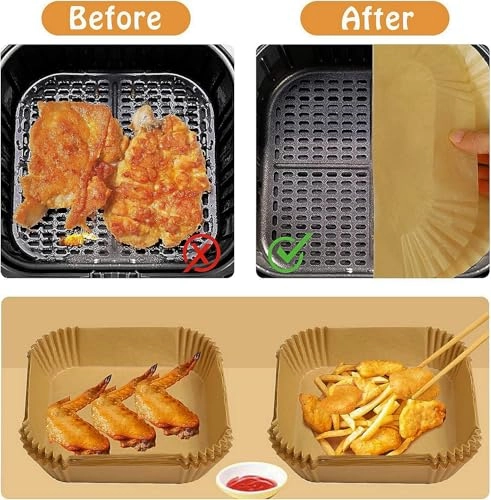 Mini Air Fryer Liners - 150pcs 150
