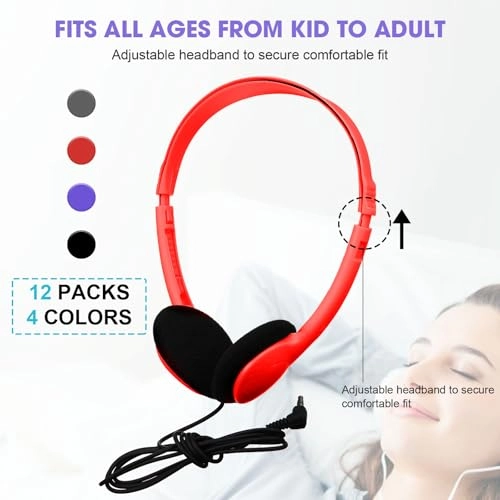 KQ1706 Wired Headphone 12 Pack