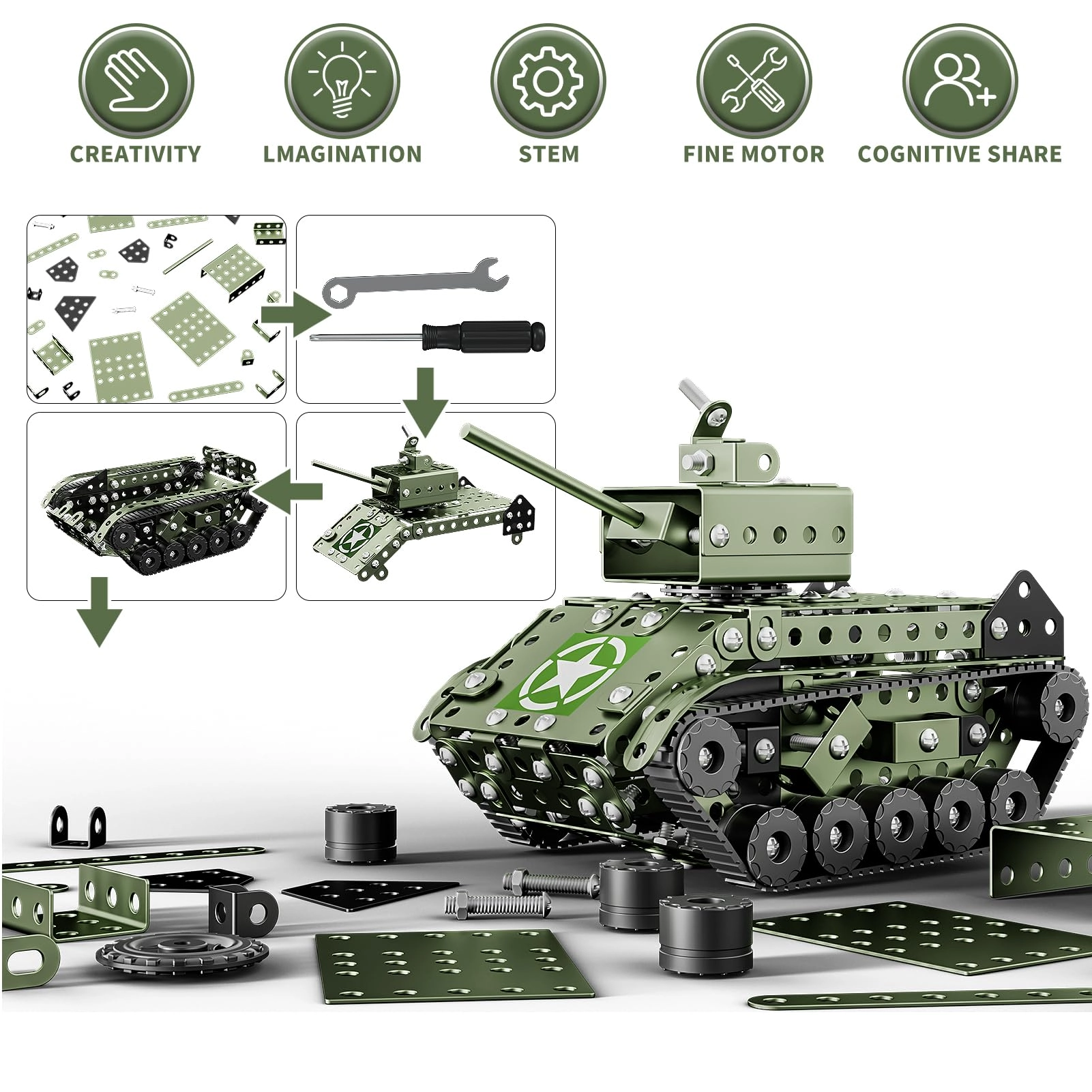 Army Tank - 284pcs