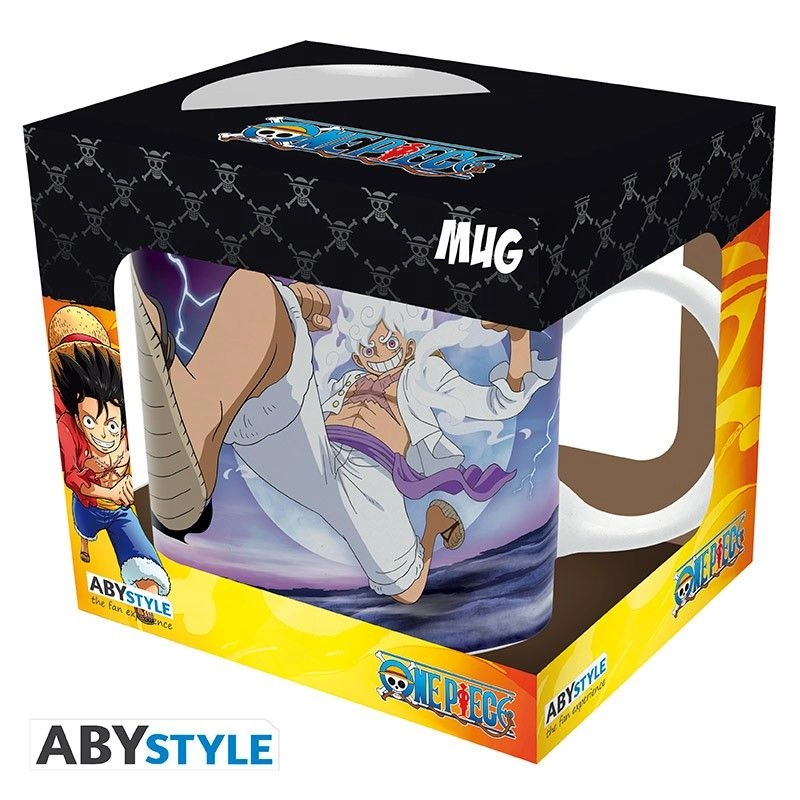 One Piece Luffy Vs Kaidou Heat Change Mug - 460 ml