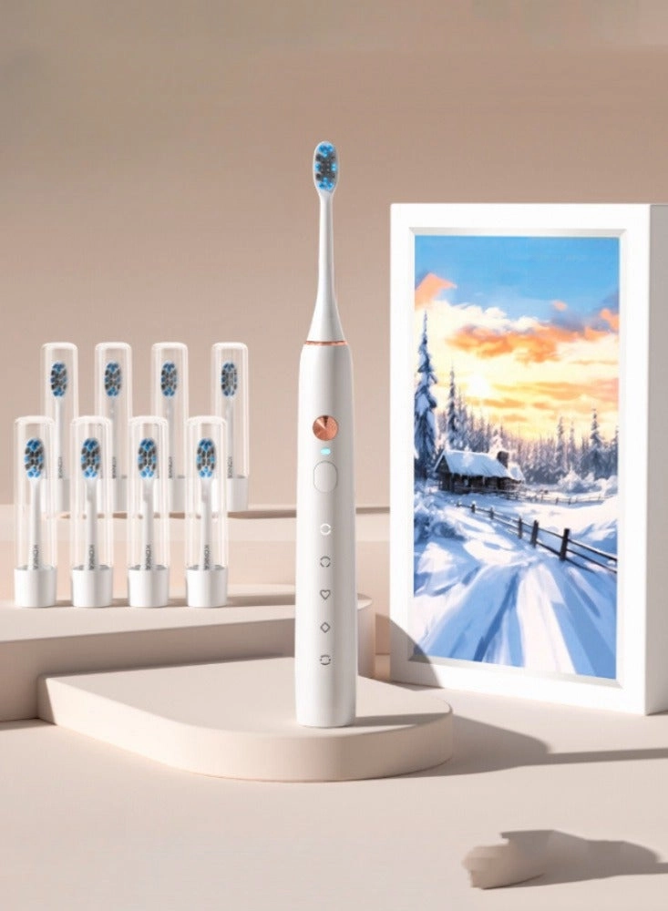 S2 - Bluetooth 100 Days Battery 8 Brush Heads