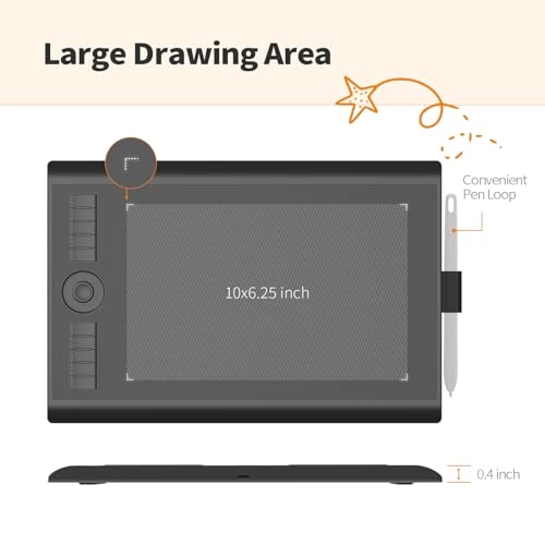 M10K2018 - 10x6 Inch 8192 Levels