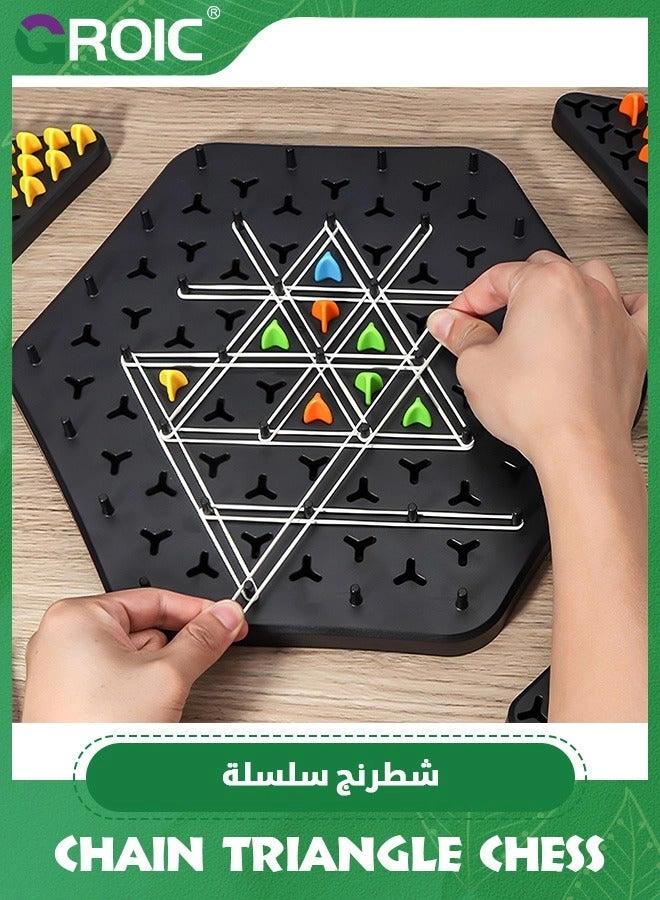 Chain Triangle Chess Game - Rubber Band Game