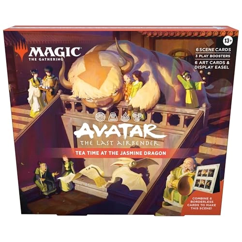 Avatar: The Last Airbender Scene Box - Tea Time at the Jasmine Dragon