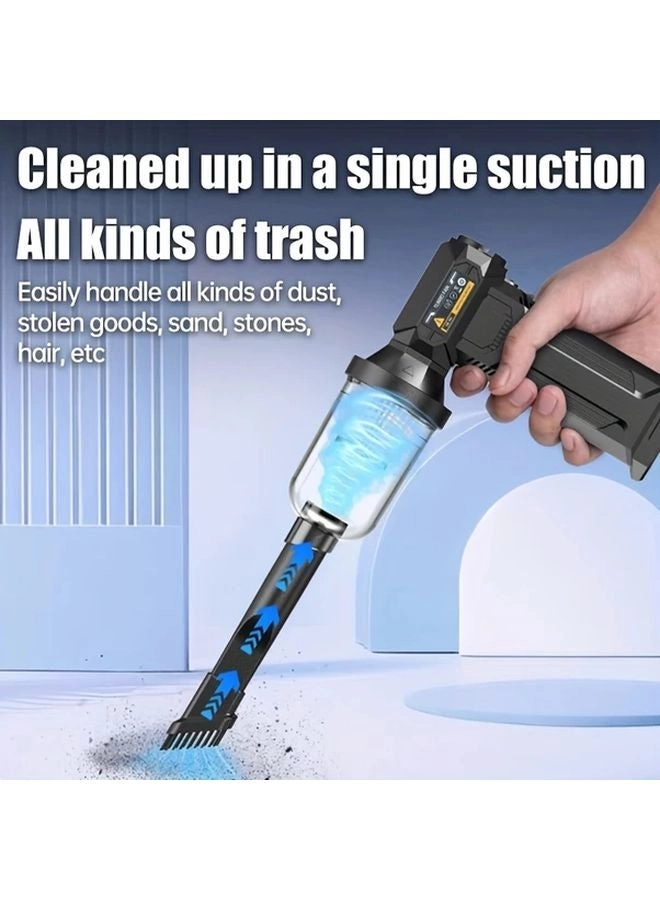 4-in-1 Wireless Handheld Vacuum Cleaner - 2000mAh
