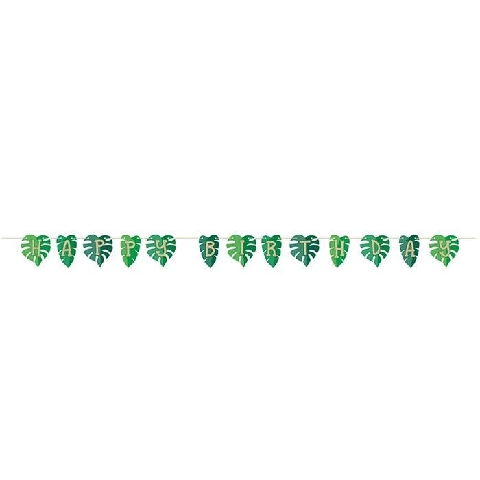 CREATIVE CONVERTING Juvenile Birthday Shaped Ribbon Banner - 1 pc