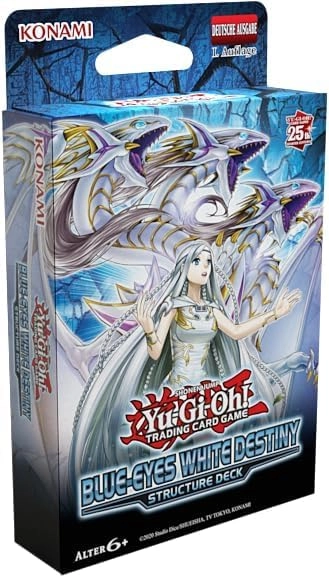 MZTCG Yugioh Structure Deck Blue-Eyes White Destiny - German 1st Edition 50pcs