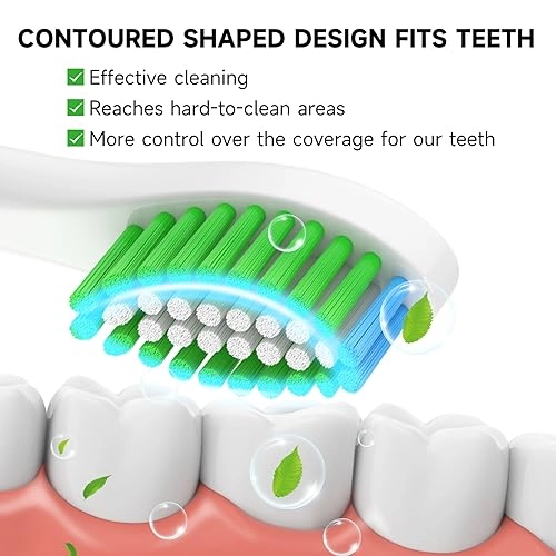 Senstive Replacement Brushes - 8 piece(s) White