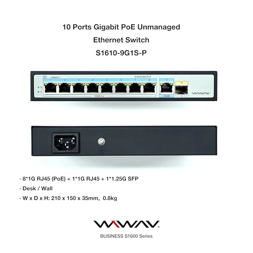 S1610-9G1S-P 10-ports