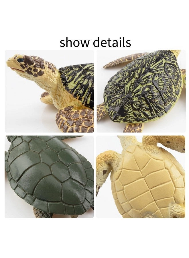 Sea Turtle Figurines 6 pcs