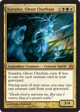 Wizards of the Coast Karador, Ghost Chieftain - Commander