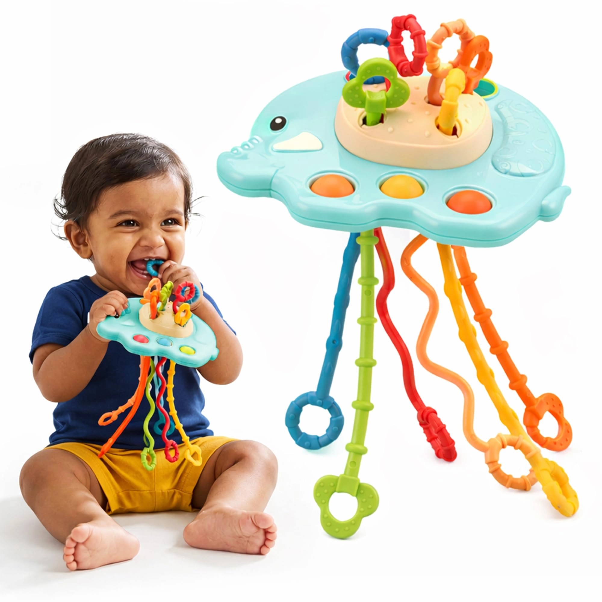 Happy Cheeks Pvt. Ltd., Happy Cheeks Pvt. Ltd. Kidology Pull String - 6 months+