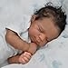 Reborn Baby Doll - 18 Inch 46 cm Silicone Lighter Brown Skin Ages 3+