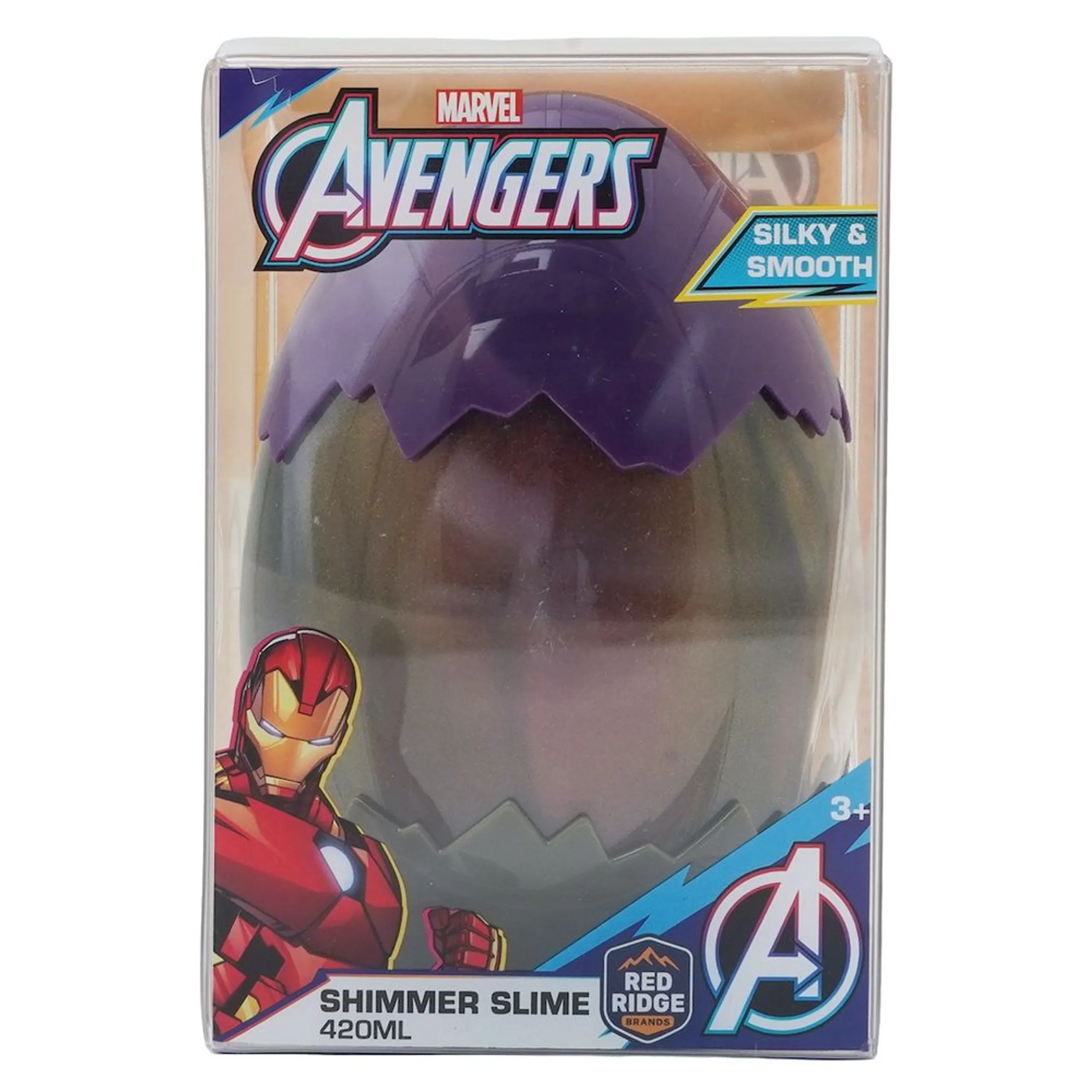 Iron Man Shimmer Slime - 3+ years