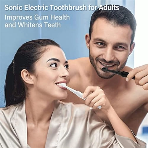 Sonic Electric Toothbrush - 4 Brush Heads 5 Cleaning Modes IPX7