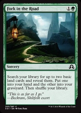 Wizards of the Coast Fork in The Road 205/297