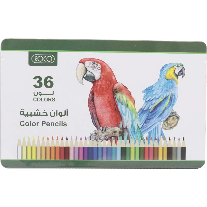 Roco Color Pencil Set - 36 Colors
