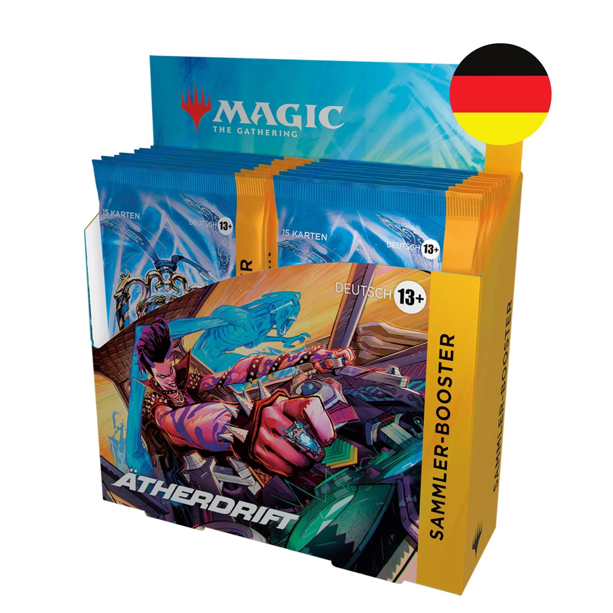 Magic: the Gathering Aetherdrift Collector's Booster Display - 12x15pcs + 2pcs