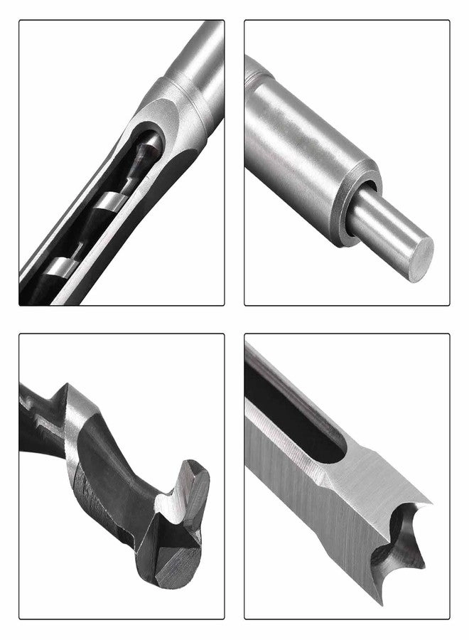 Square Hole Drill Bits - 14mm 9/16" x 210mm