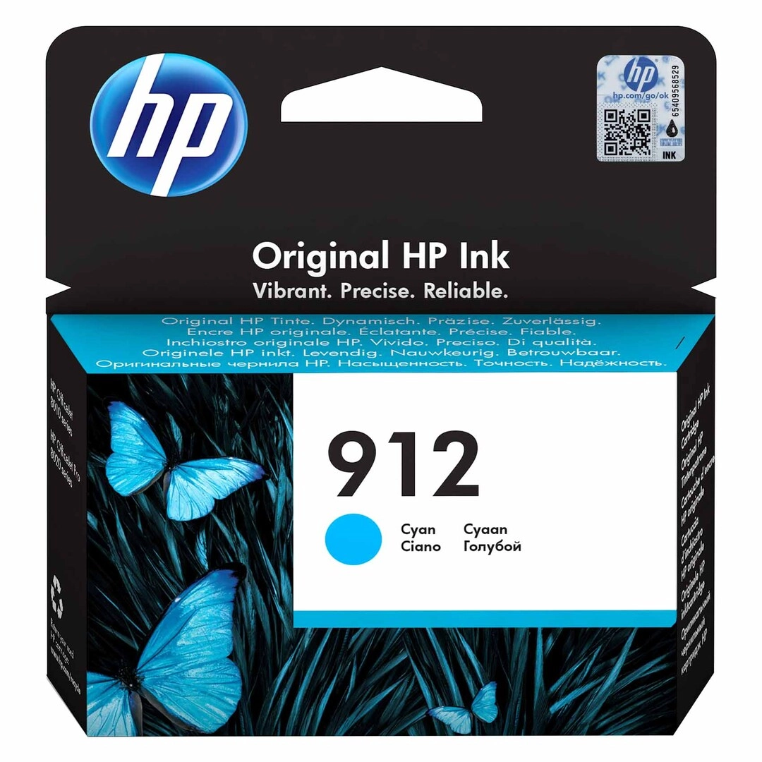 HP 912 Standard Yield Cyan