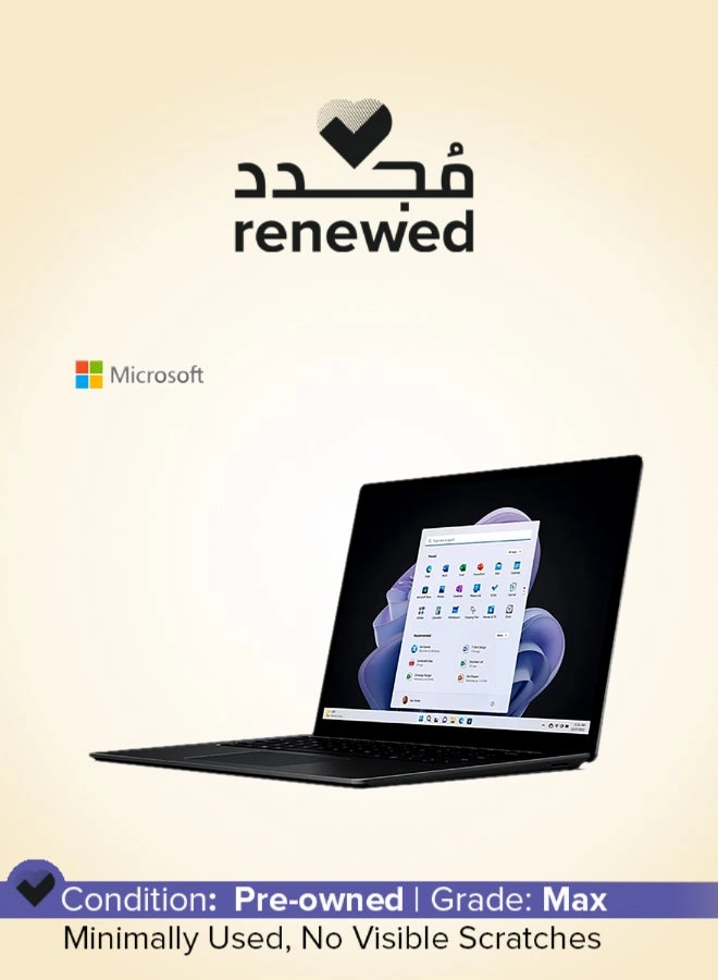 Microsoft (Renewed) Surface Laptop 5 - 13.5'' Core i7-1255u 16GB DDR5 512GB SSD