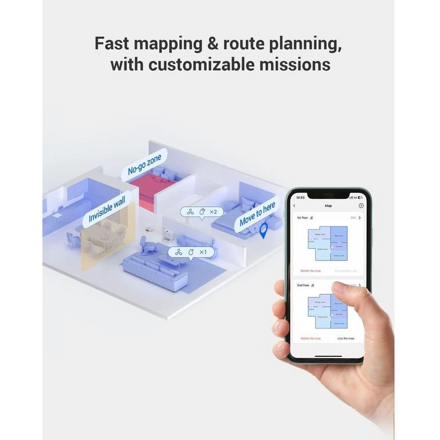 RS2 - With Mop & Self-Cleaning Dock