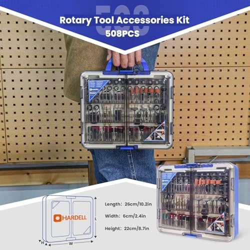 Rotary Tool Accessories - 508PCS 1/8"(3.2mm)