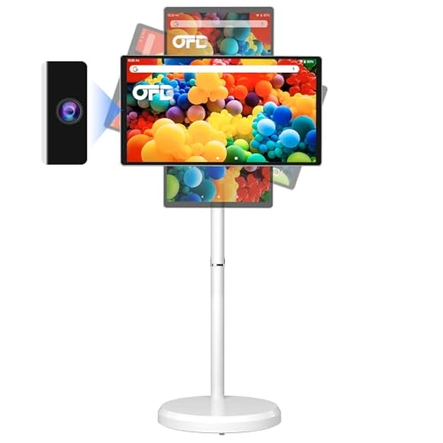 Portable TV on Wheels - FHD 1080p 21.5 Inches