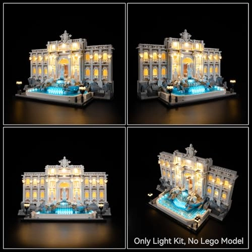 Led Light Kit for LEGO Trevi Fountain 21062 - 5 V