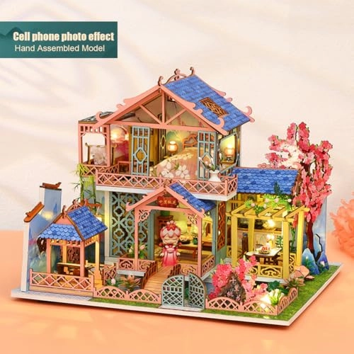 Ten Miles Peach Blossom Dollhouse - Ancient Chinese Style 1:24