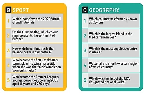 The Red Lion Pub Quiz - 400 Questions