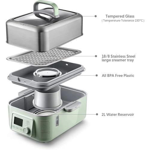 Multifunctional steamer - 10L