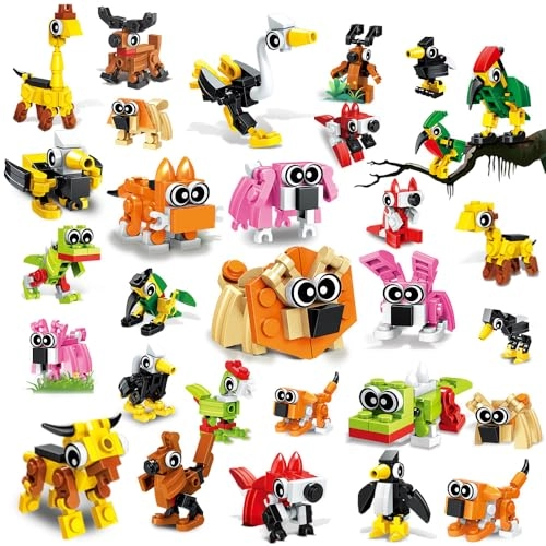Hogokids Animals Building Block Toy Set - Animals 25 pcs