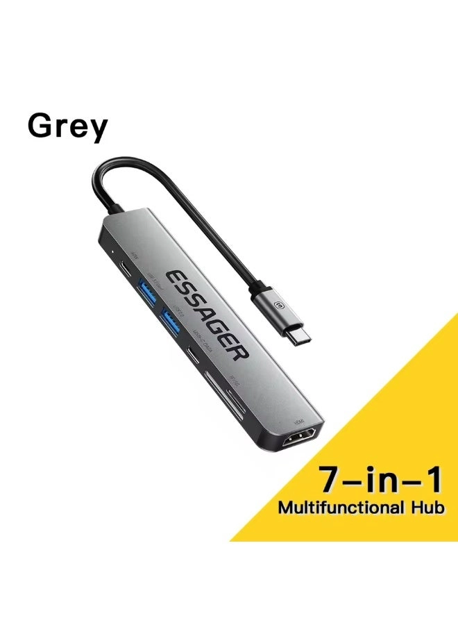 Usb C Hub - USB-C For Macbook Pro Air M1 M2