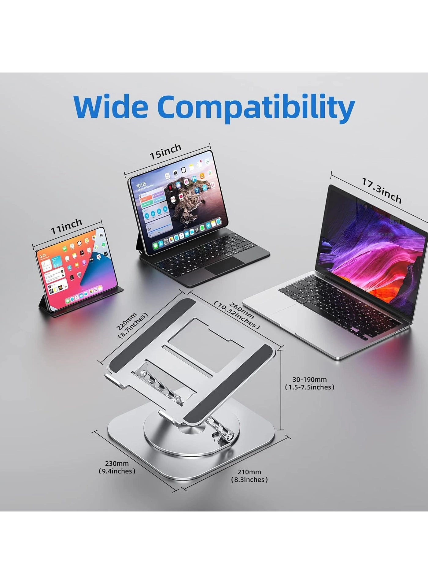 Adjustable Laptop Stand - 10-17"