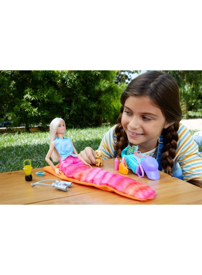 Camping Dolls - Malibu Brooklyn 10+ Accessories Ages 3+