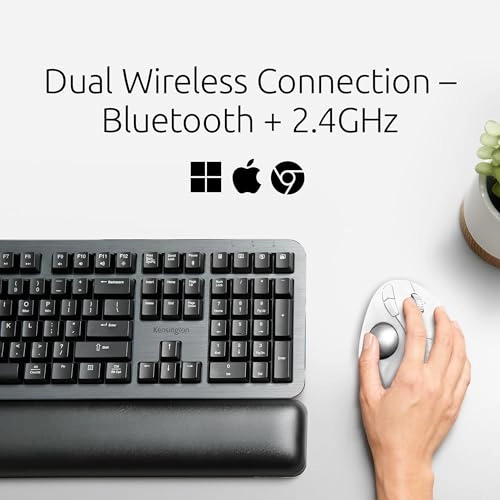 TB550 - Trackball Mouse Bluetooth(LE) & 2.4GHz Wireless 400, 800, 1,200, or 1,600