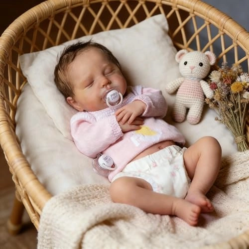 Reborn Baby Doll - 20 inch Silicone Full Body Girl Ages 3+