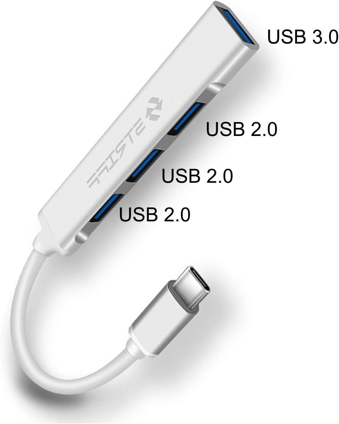 4-in-1 USB Hub - Type-C USB 3.0 4 Ports