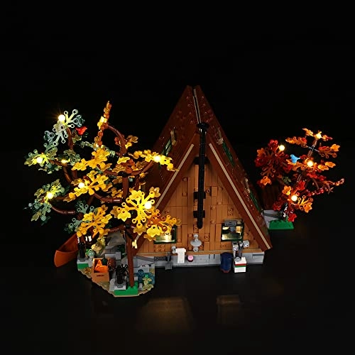 LED Light Kit for 21338 A-Frame Cabin - Classic Version USB Battery Powered
