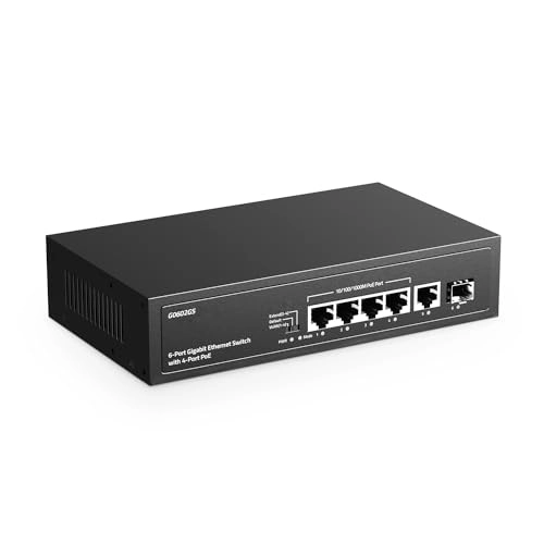 Mini 6x1G POE 6-ports