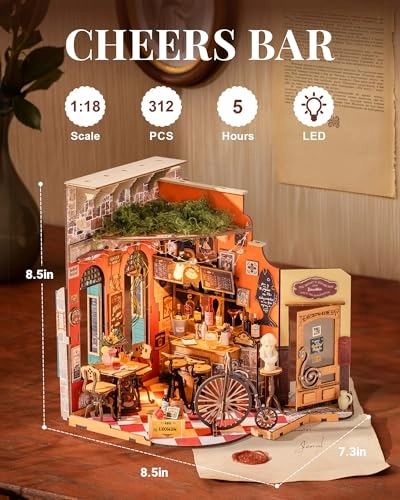 Cheers Bar - DIY Miniature House Wood