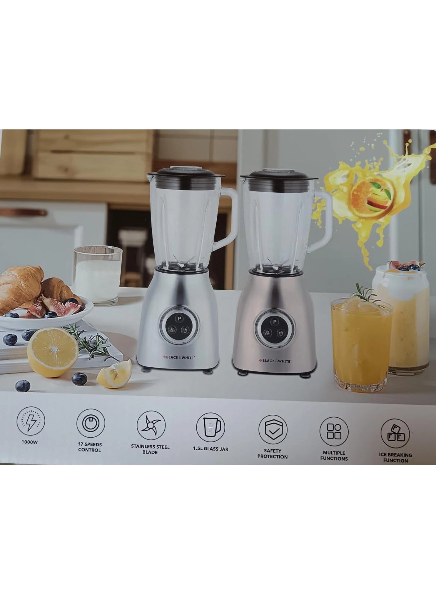 BWBL9108S - 17 speeds control Ice breaking function