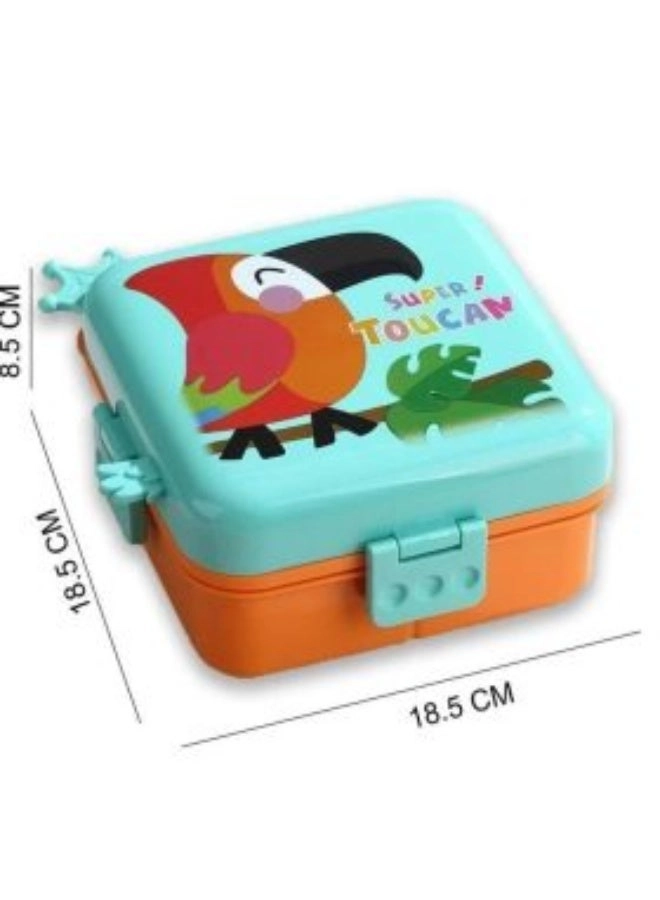 Carnival Super Birdy Lunch Box - 1120ml+70ml
