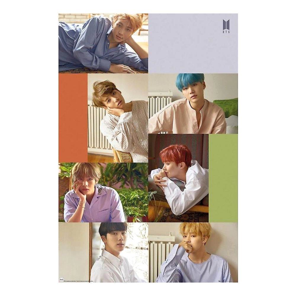 QUALIA BTS Group Collage Poster - High quality gloss paper 61 X 91.5cm