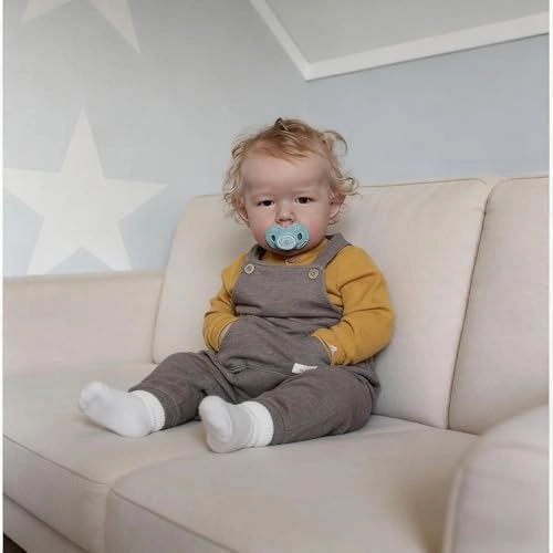 Liam Reborn Baby Doll - 20 inch Vinyl Boy Blonde Hair Ages 3+