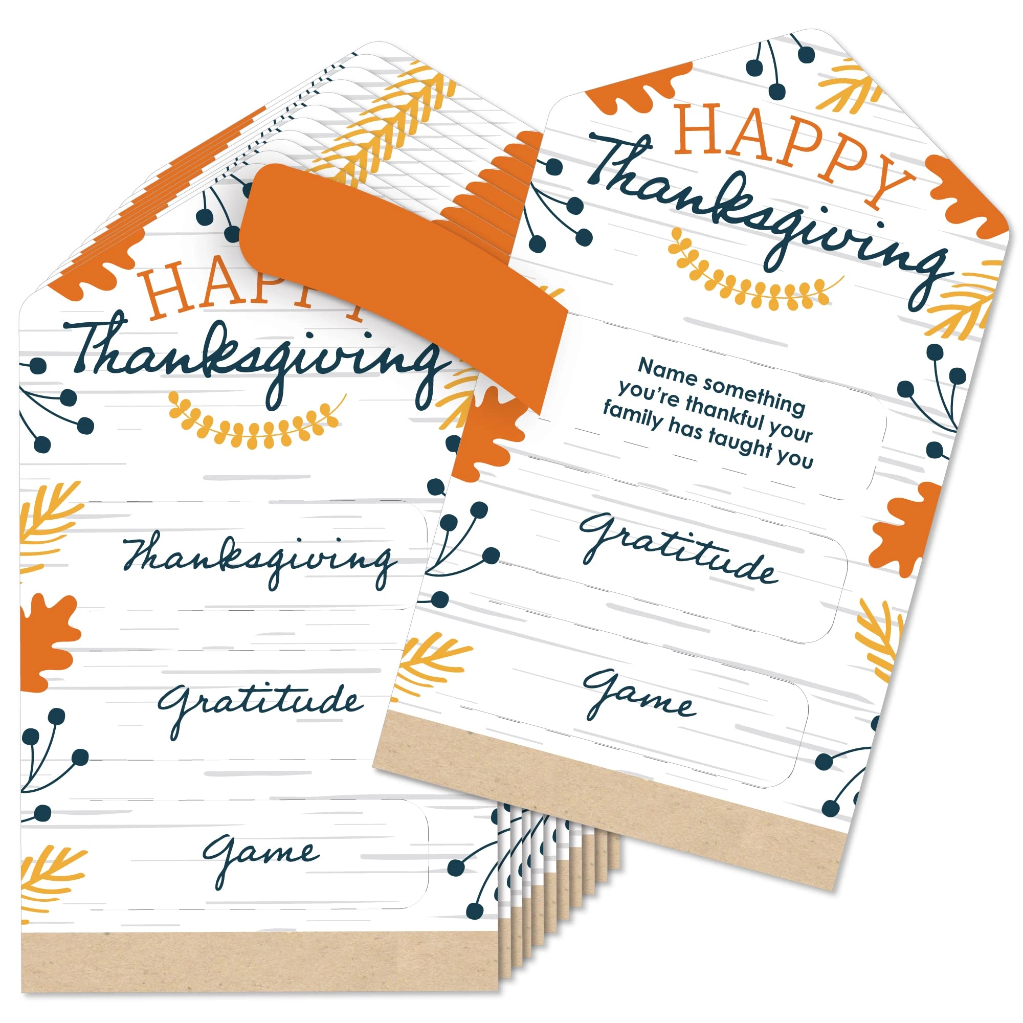 Big Dot of Happiness, LLC Happy Thanksgiving Pull Tabs - 12 piece(s)