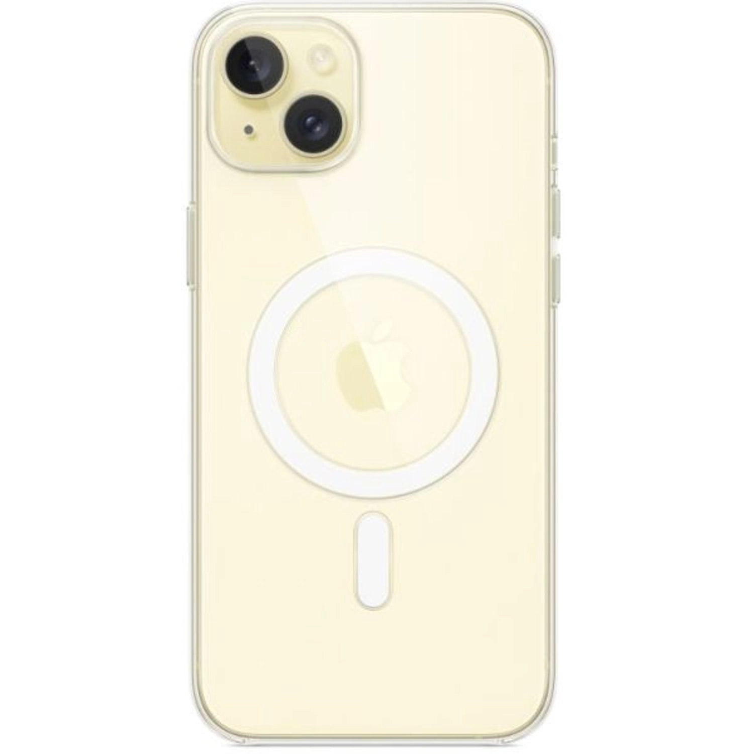 Back Cover Mobile Case Clear with MagSafe for iPhone 15